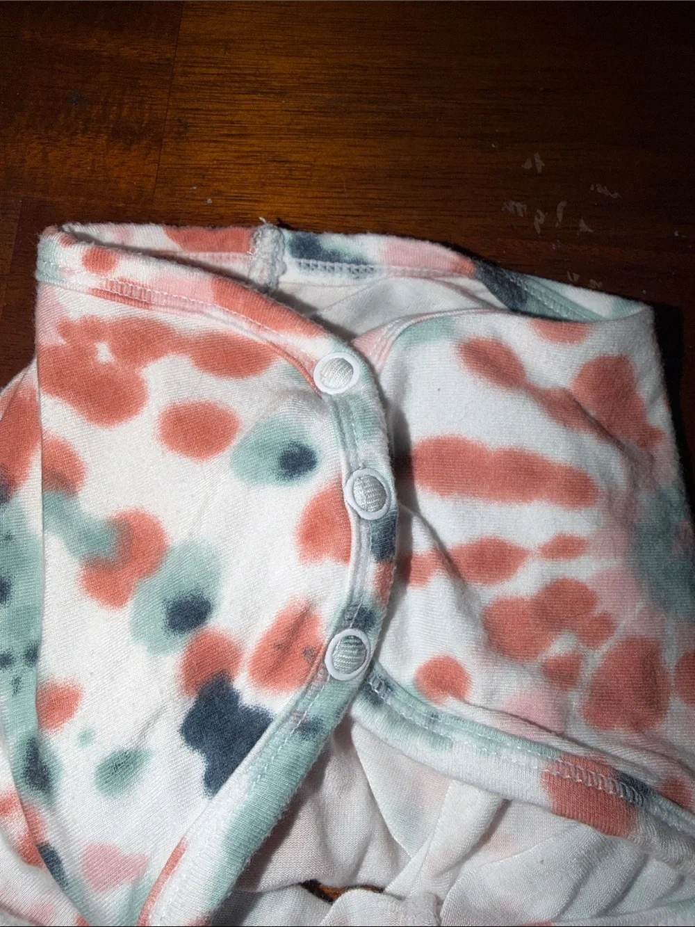 Angel Dear X SpearmintLove Two Piece Tie-Dye Sleeveless Bodysuit and shorts set